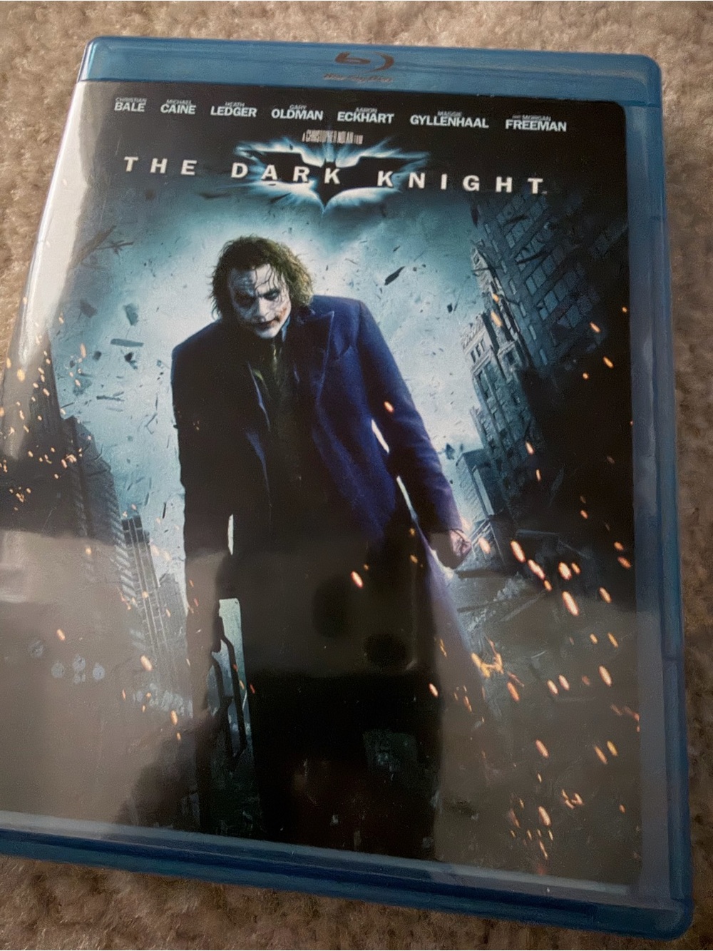 The Dark Knight - Joker Cover (Blue)